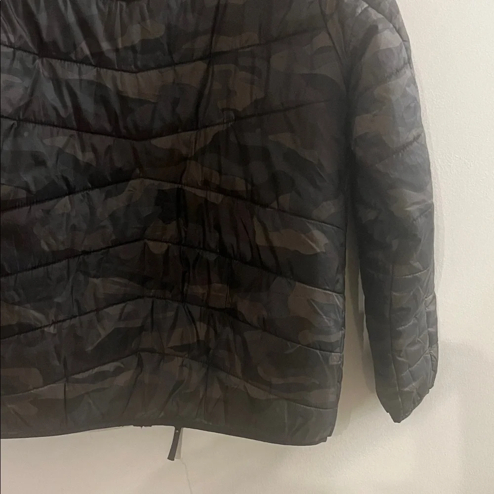 URBAN REPUBLIC Black Camo Puffer Jacket